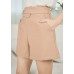High Waist Back Elastic Pants